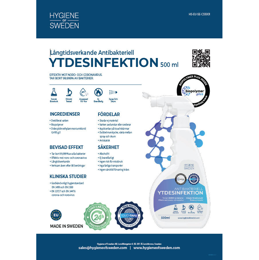 Ytdesinfektion 500 ml